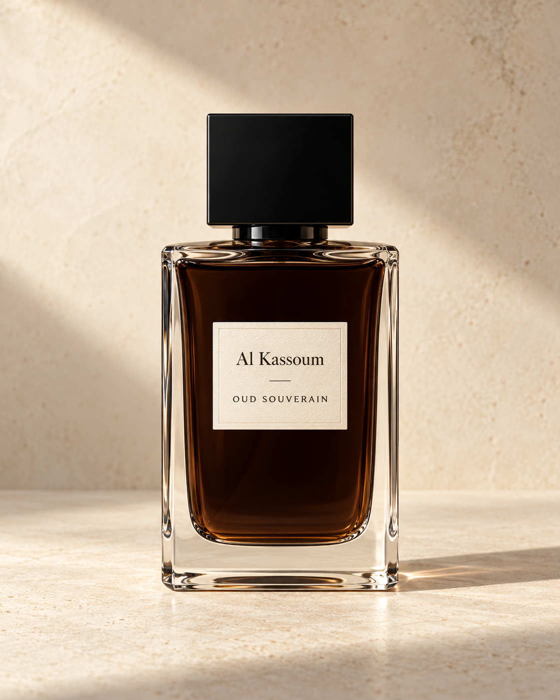 Concept de flacon Oud Souverain